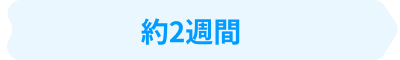 約2週間